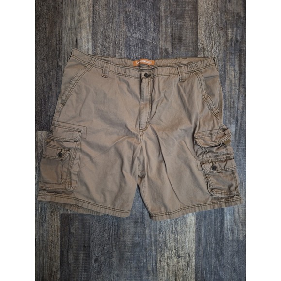 Lee Other - Lee Dungarees Dark Khaki Cargo Work Utility Shorts Men's 44 x 10